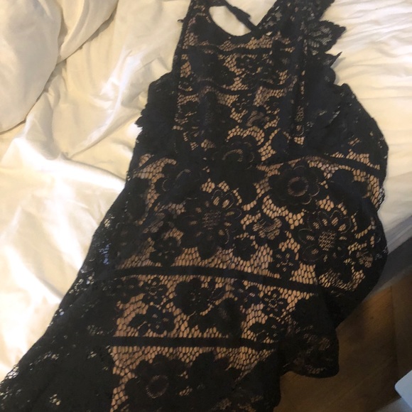 For Love and Lemons Black Lace Dress - Picture 4 of 4